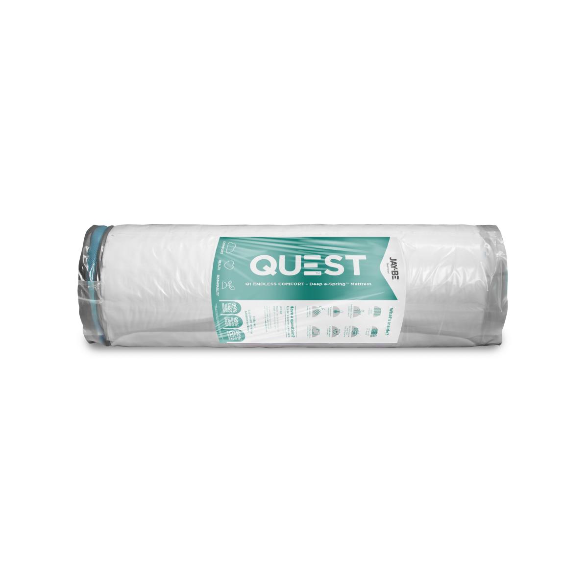 Jay-Be Quest Q1 Endless Comfort Mattress White – image 8