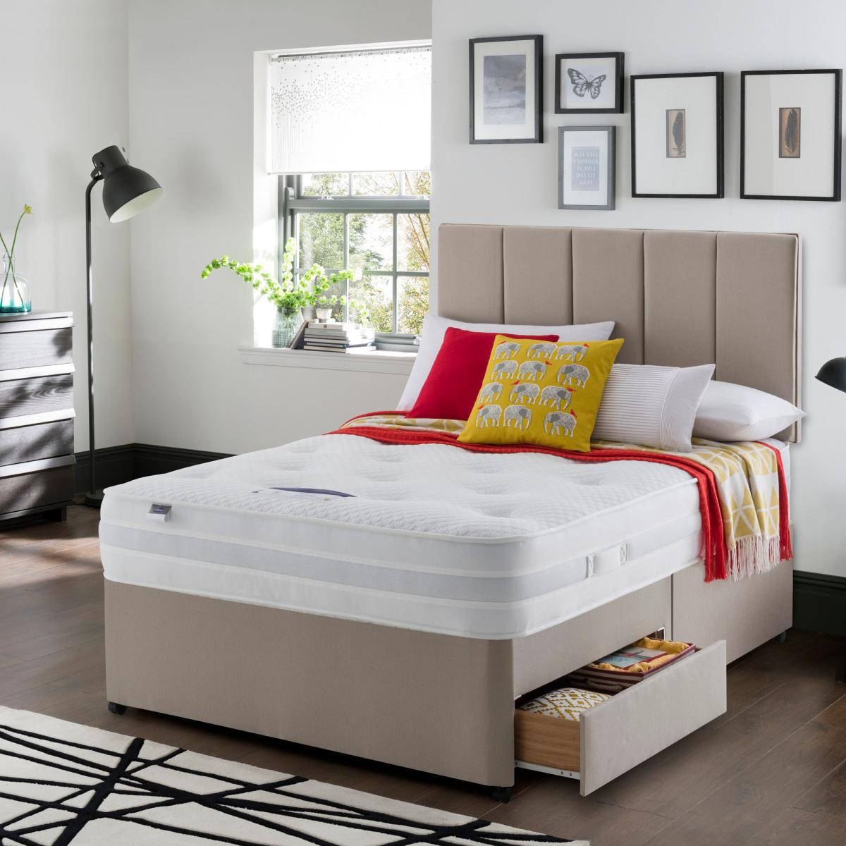 Silentnight Medium Firm 1200 Pocket Mattress White – image 8