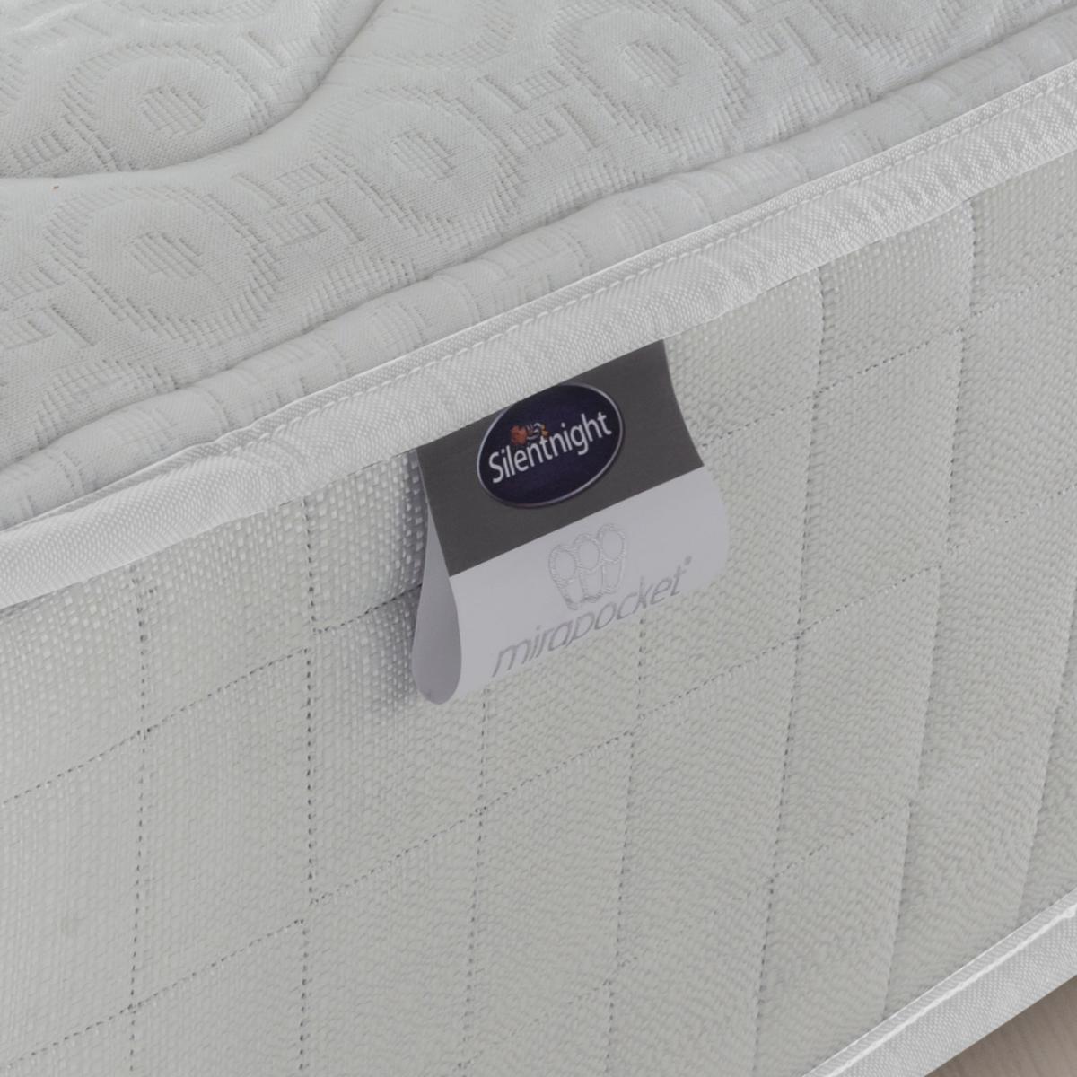 Silentnight Medium 1400 Pocket Memory Mattress White – image 7