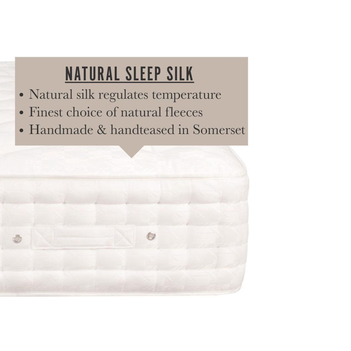 Heal's Natural Sleep Silk King Firm Tension Mattress - Heal's UK Bedroom Furniture – image 5