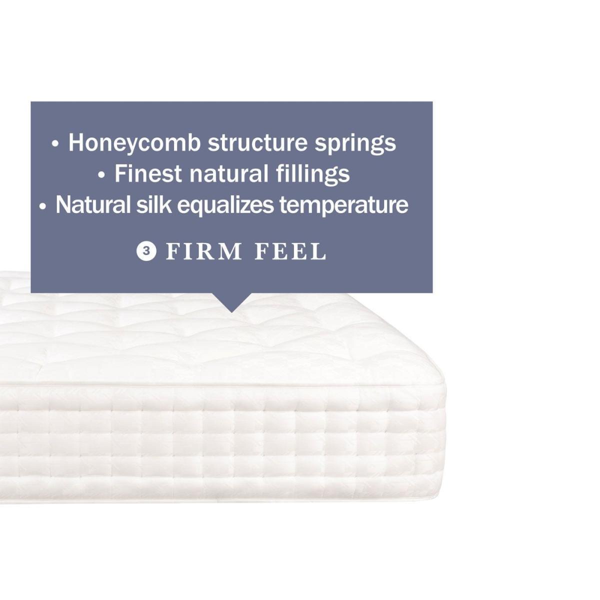 Heal's Natural Sleep Silk Mattress Emperor Soft Tension - Heal's UK Bedroom Furniture – image 5
