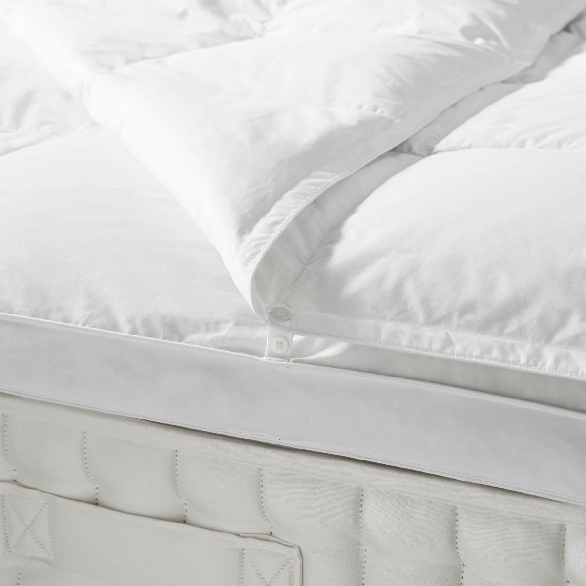 John Lewis & Partners Natural Goose Feather and Down 5cm Deep Mattress Topper – image 2