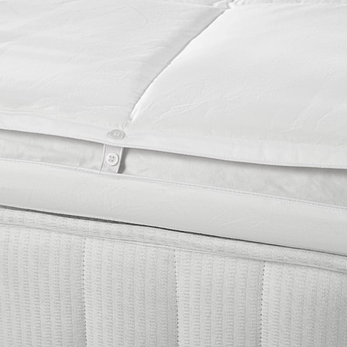 John Lewis & Partners Natural Goose Feather and Down 5cm Deep Mattress Topper – image 4