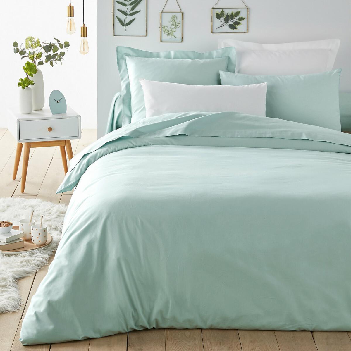 Scenario Plain Cotton Fitted Sheet for Thick Mattresses – image 2