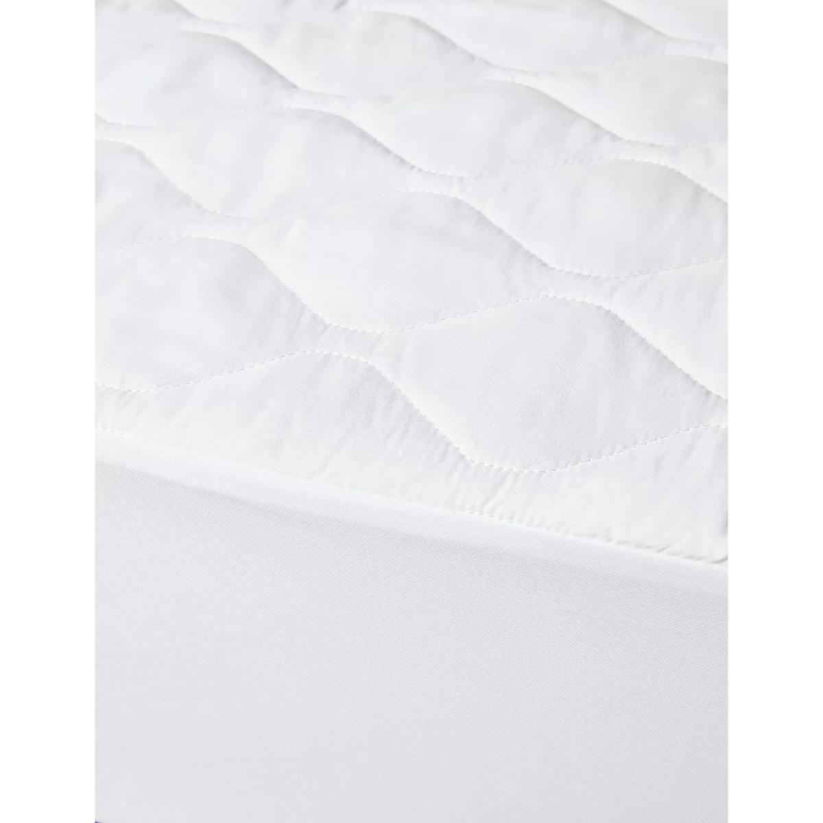 M&S Fresh & Cool Mattress Protector - SGL - White, White – image 3