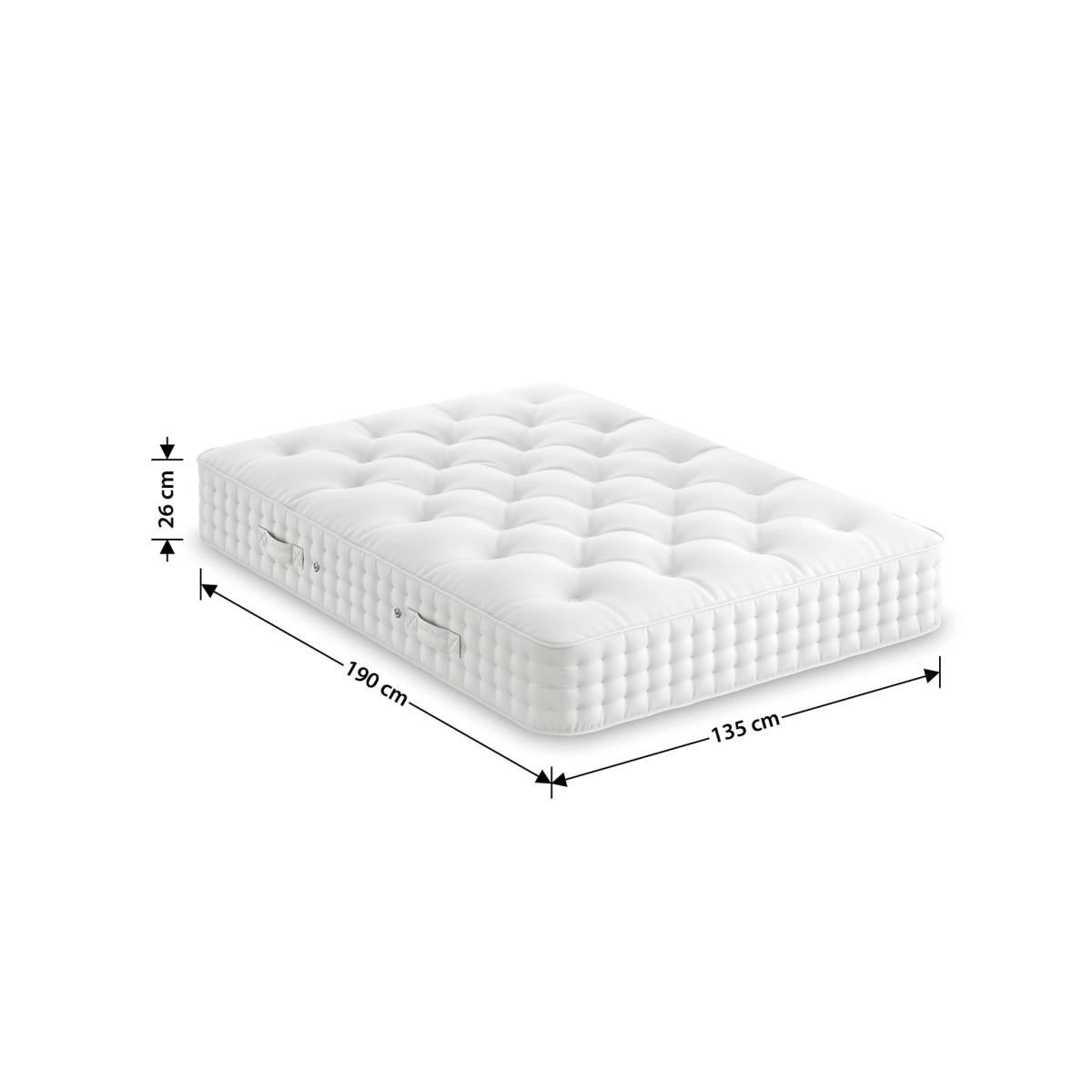 M&S Luxury 4600 Pocket Sprung Medium Mattress - 3FT - White, White – image 6