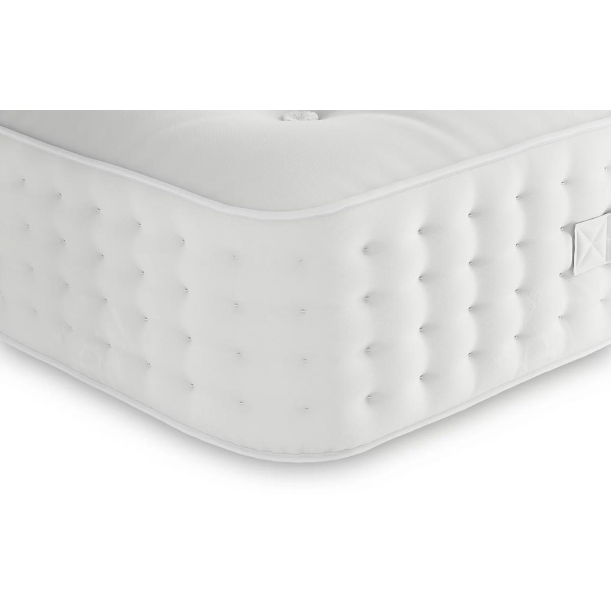 M&S Luxury 5800 Pocket Sprung Medium Mattress - 4FT6 - White, White – image 2