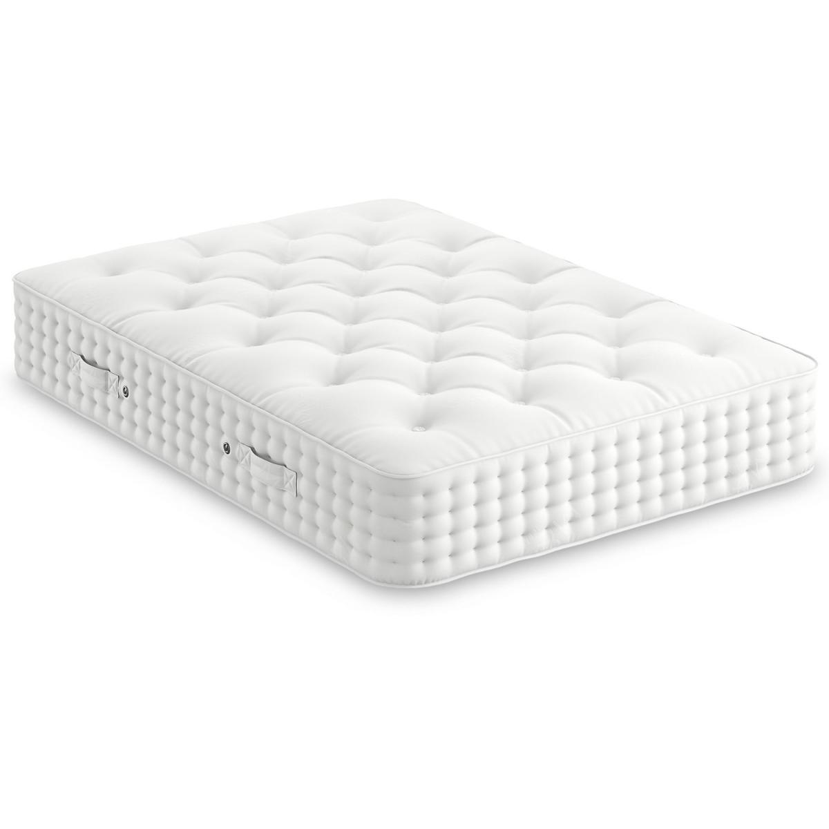 M&S Luxury 5800 Pocket Sprung Medium Mattress - 4FT6 - White, White – image 3