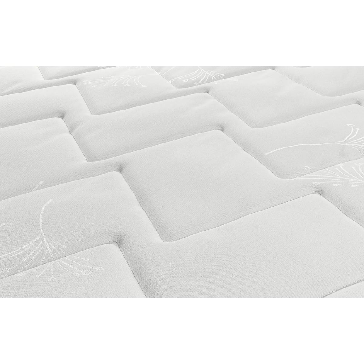 M&S Memory Foam 1050 Pocket Sprung Medium Mattress - 4FT6 - White, White – image 4
