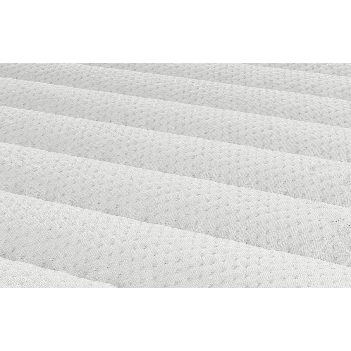 M&S Memory Foam 1250 Pocket Sprung Firm Mattress - 4FT6 - White, White – image 4