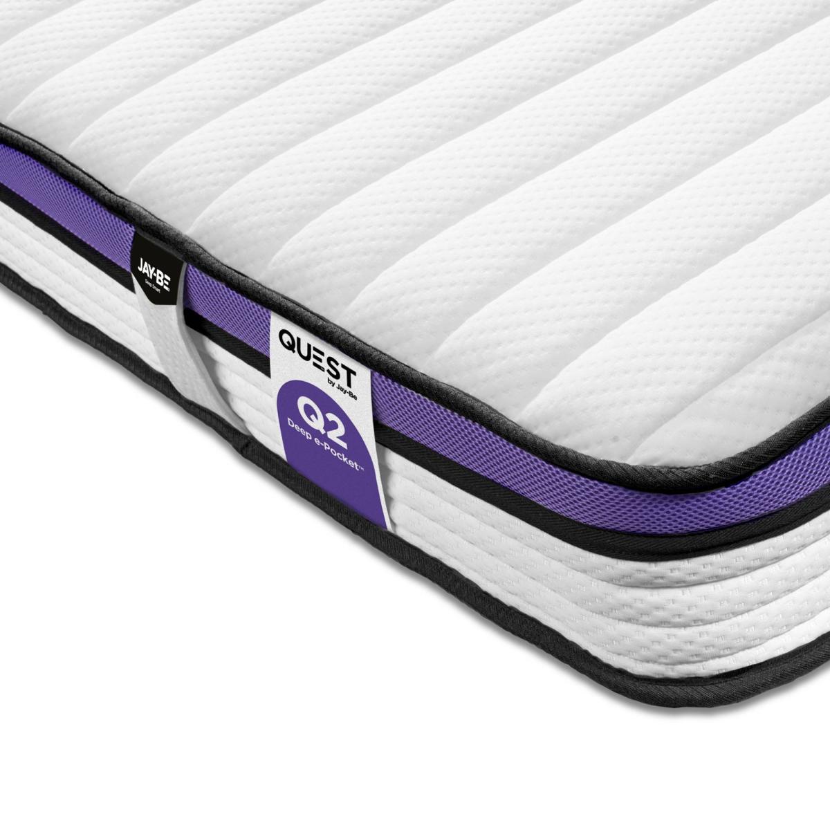Jay-Be Quest Q2 Extreme Comfort Deep e-Pocket Children's Mattress – image 2