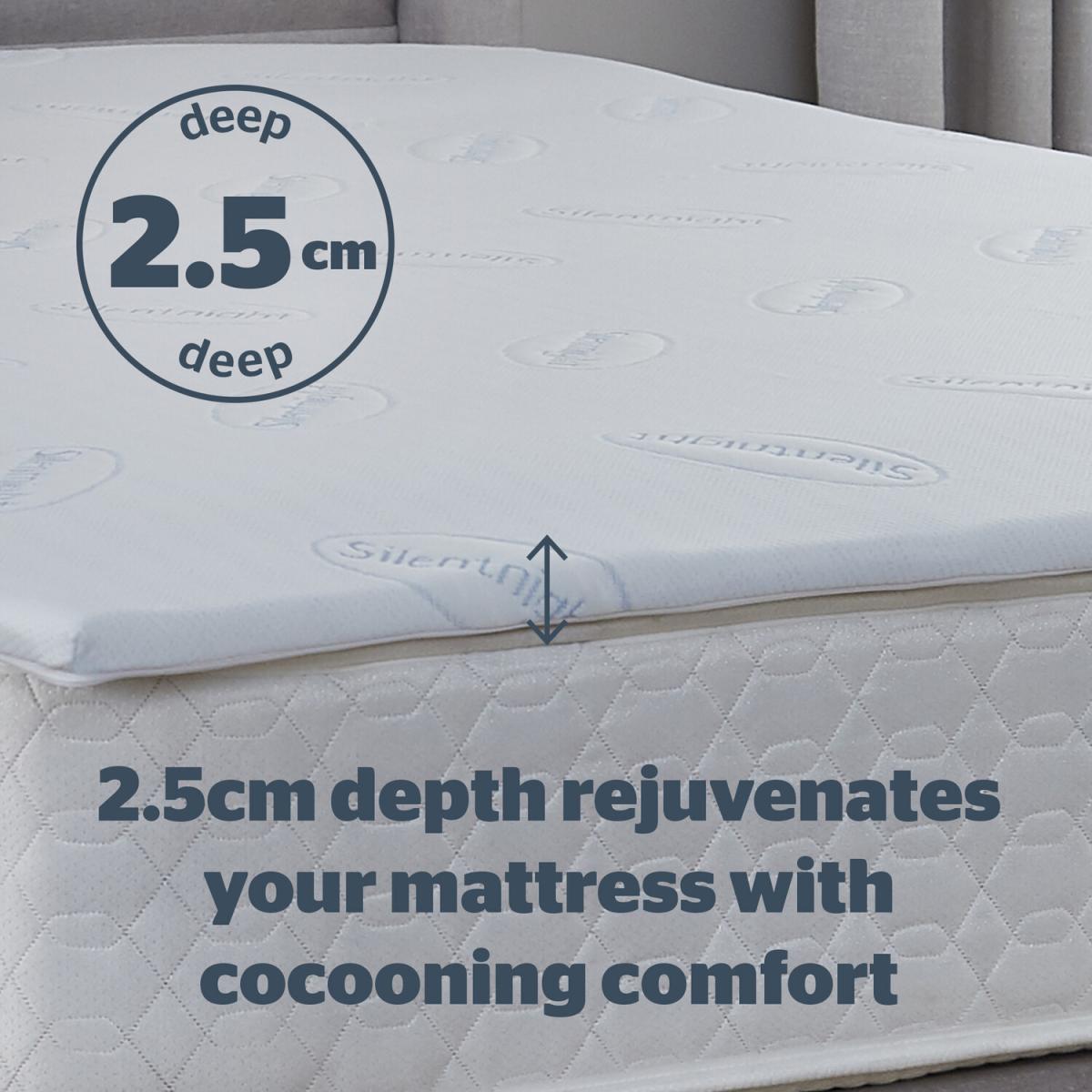 Silentnight Memory Foam Topper - King – image 4