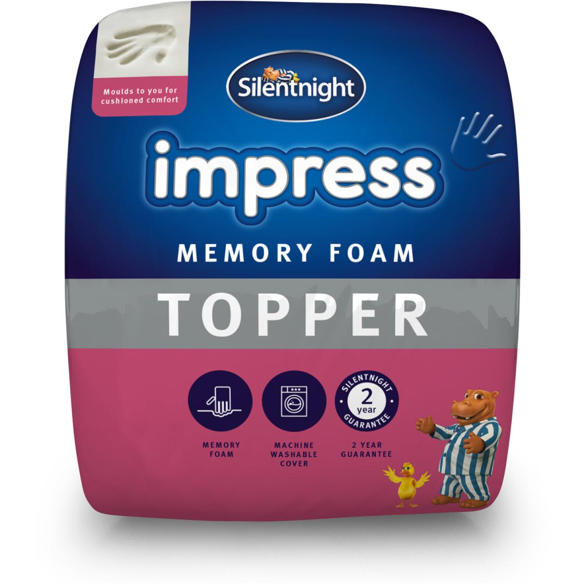 Silentnight Memory Foam Topper - King – image 10