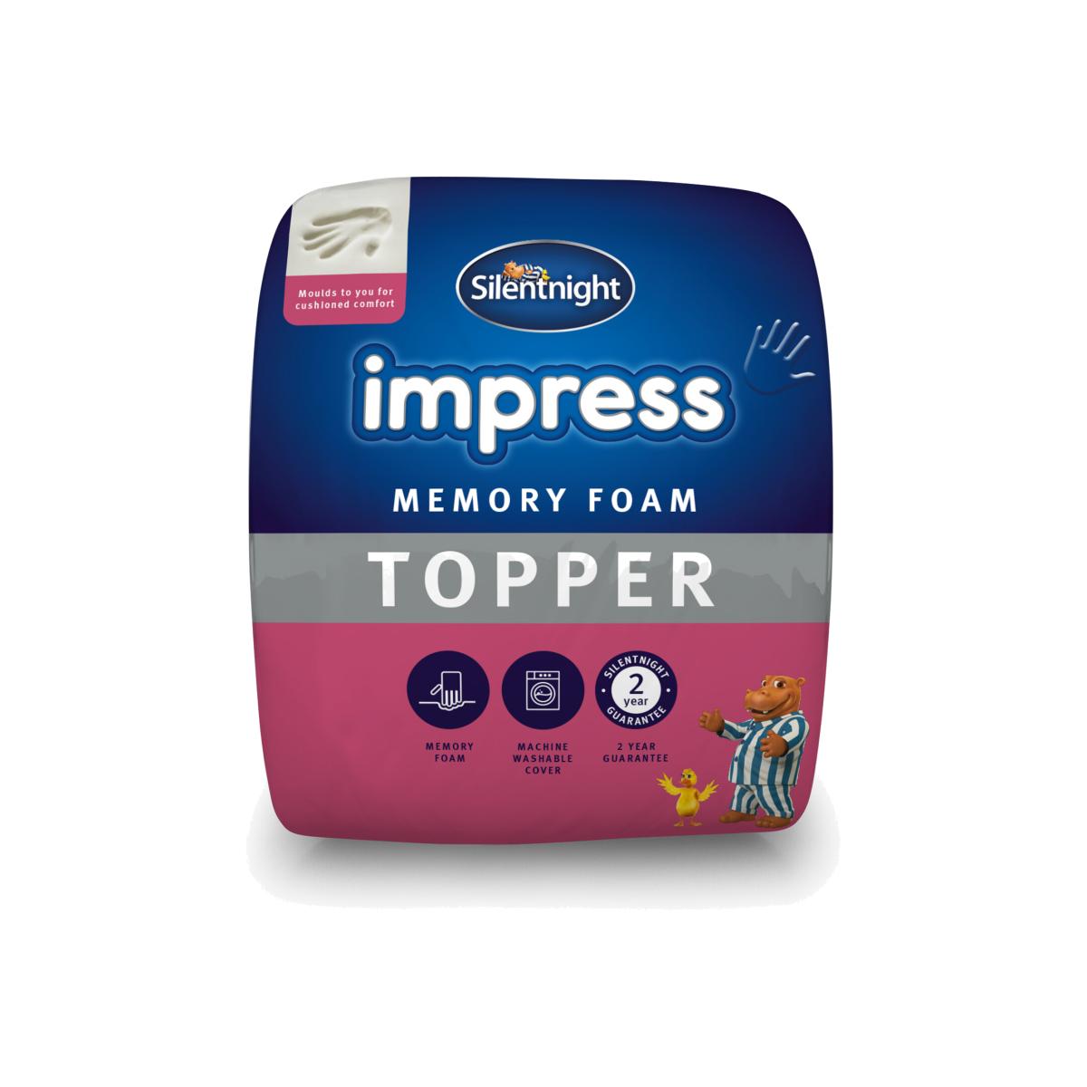 Silentnight Memory Foam Topper - King – image 1