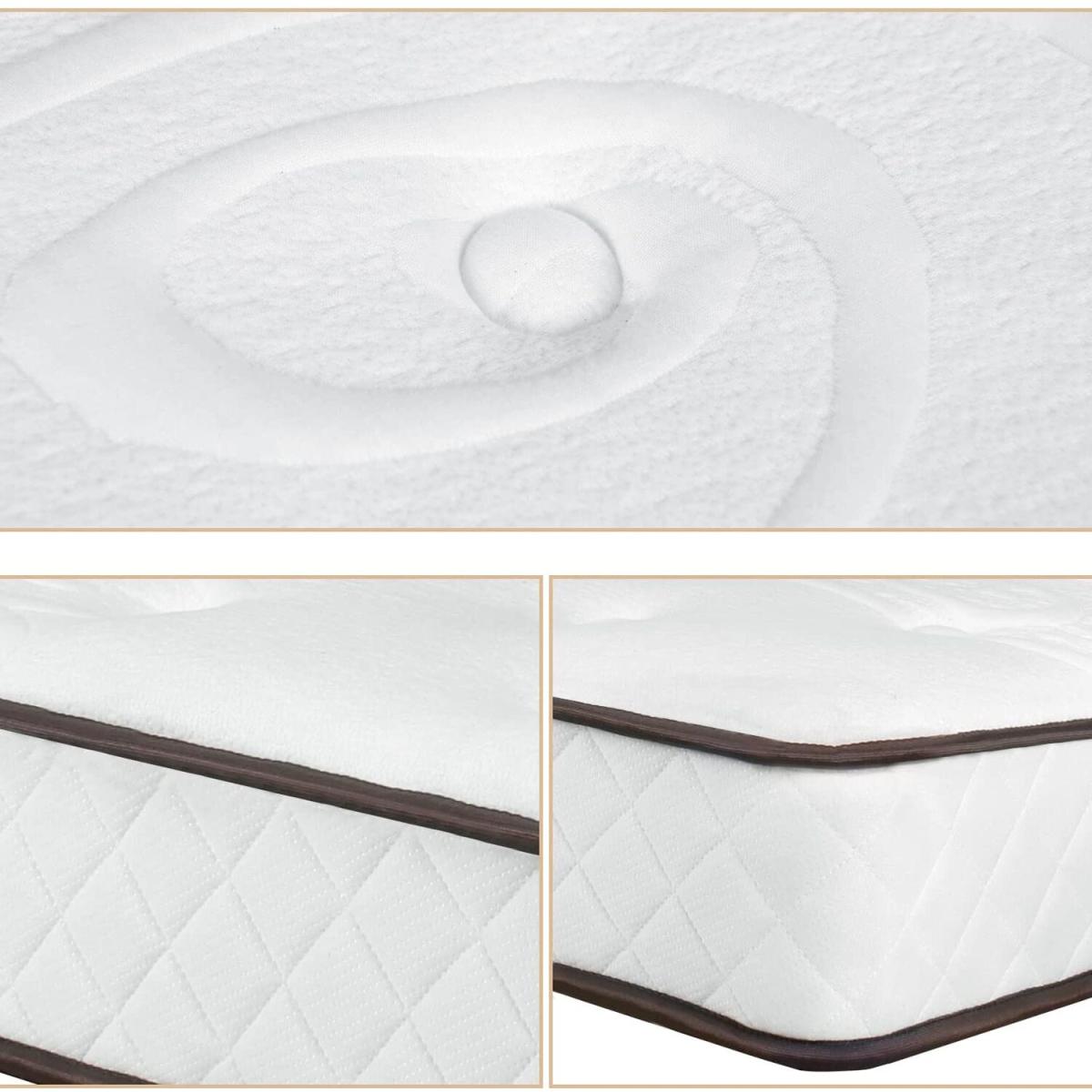 Hybrid Memory Foam Sprung Mattress - White / 20CM / 25.8kg – image 6