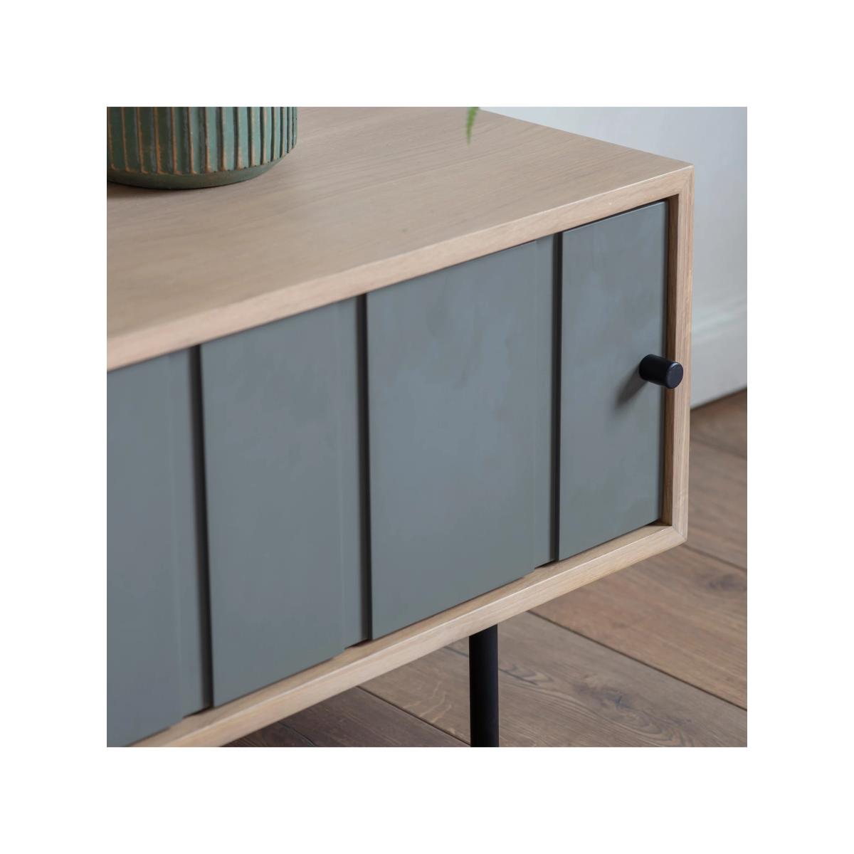 Gallery Direct Bexwell TV Stand for TVs up to 75, Grey – image 3