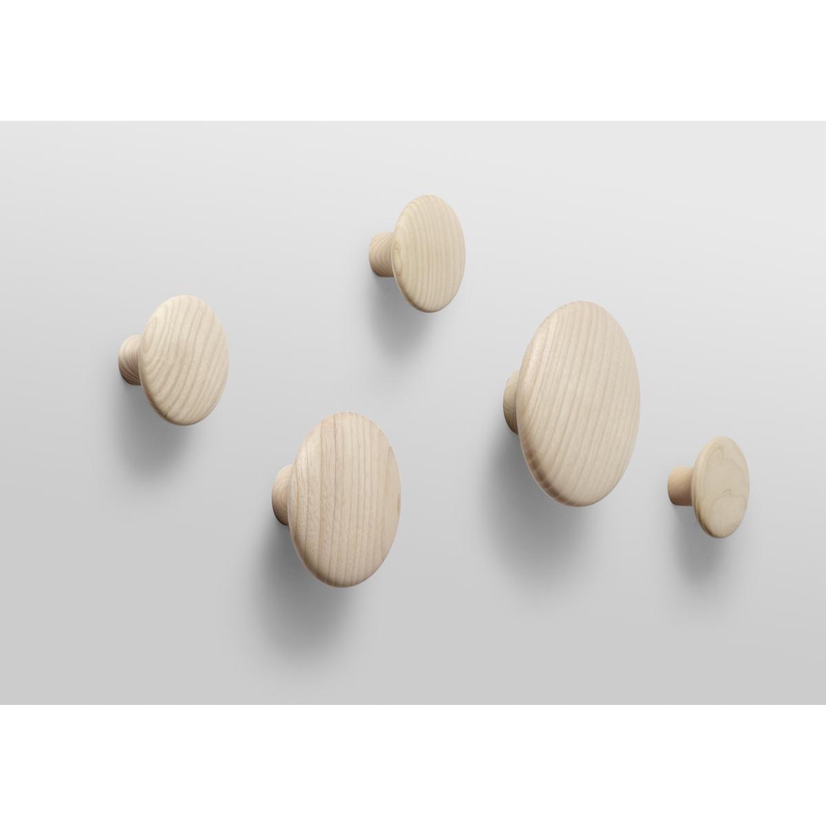The Dots Wood Hook by Muuto Natural wood – image 2