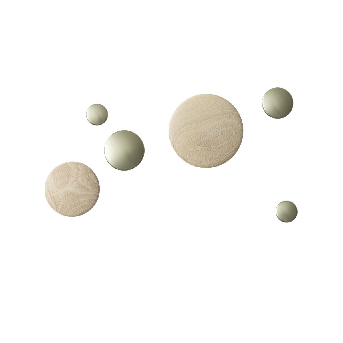 The Dots Metal Hook metal green / Ø 3.9 cm - Lars Tornoe, 2007 - Muuto – image 3