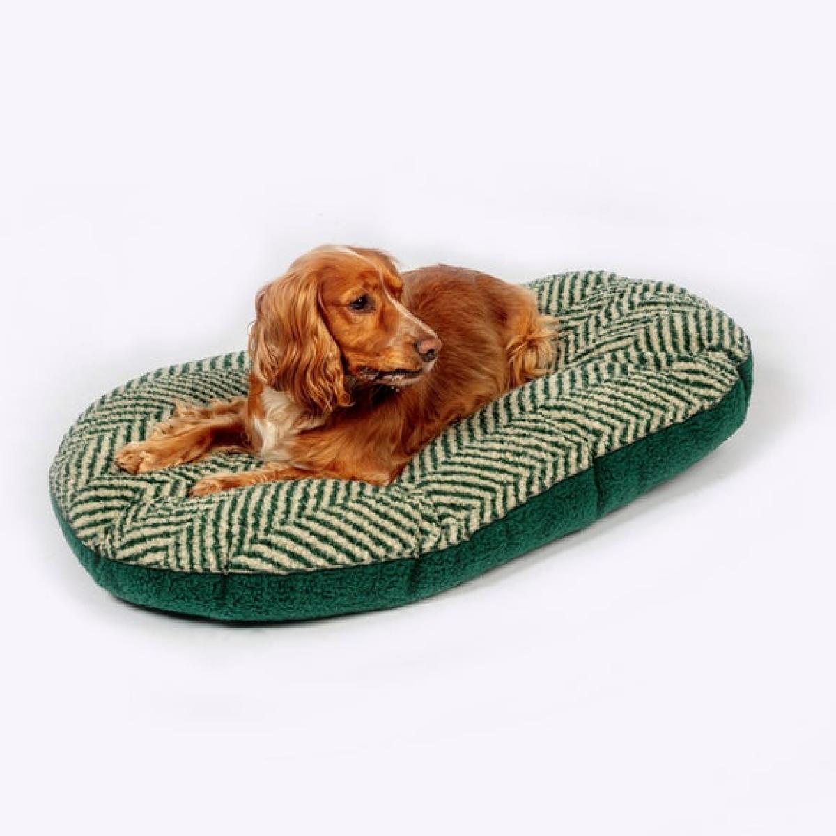 Danish Design Fleece Herringbone Quilted Dog Mattress – image 3