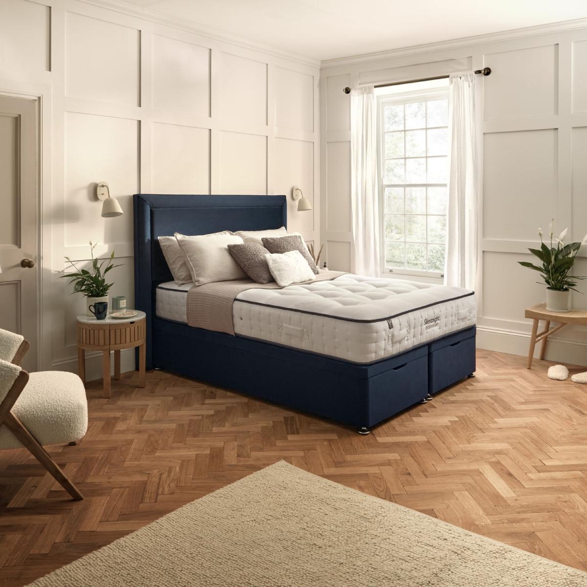 Silentnight Wool Naturals 1600 Pocket Mattress White – image 1