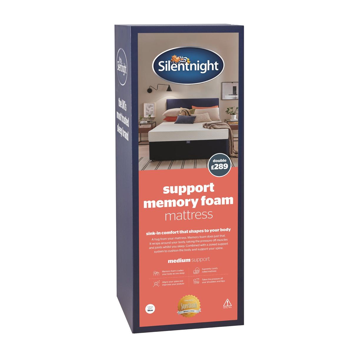 Silentnight Support Memory Foam Mattress – image 8