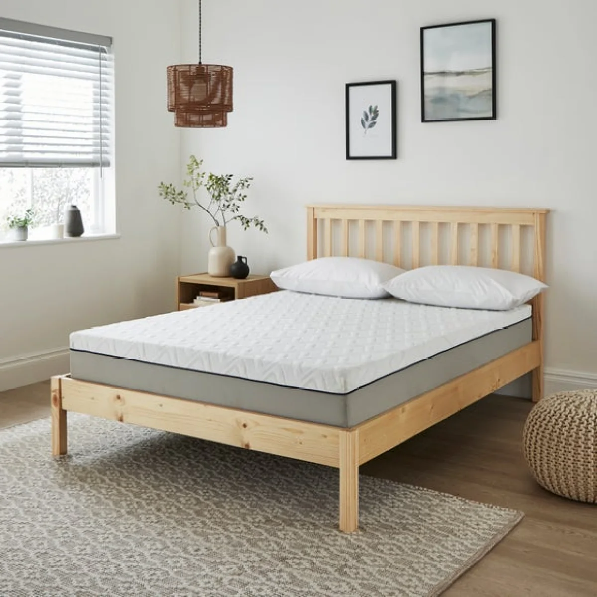 Return - Comfortzone Gel Memory Foam Mattress, Single – image 3
