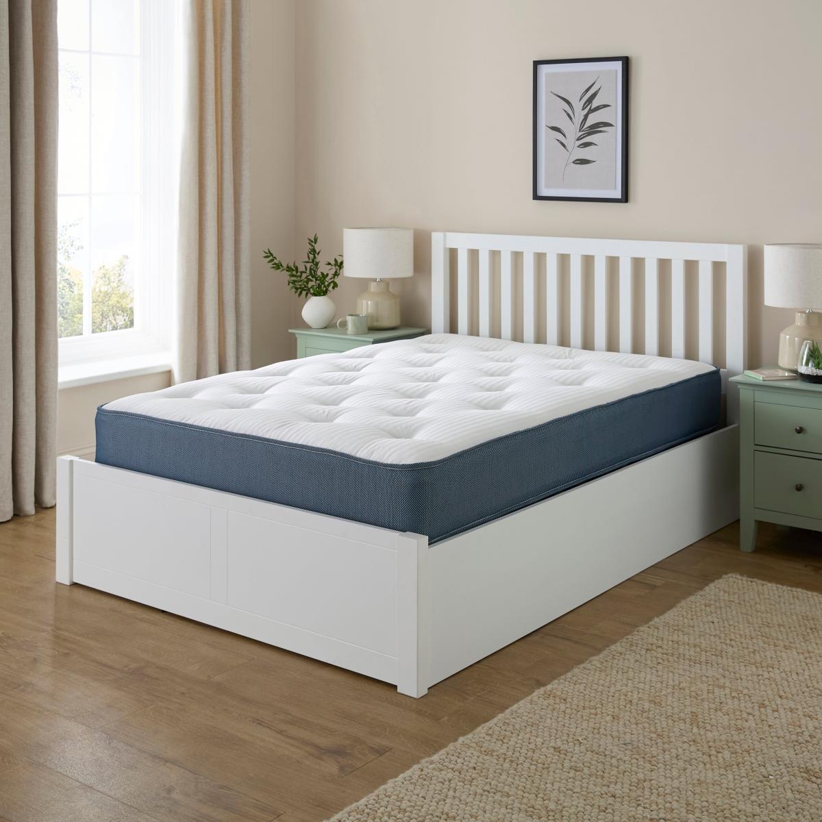 Crib 5 1000 Pocket Mattress White – image 1