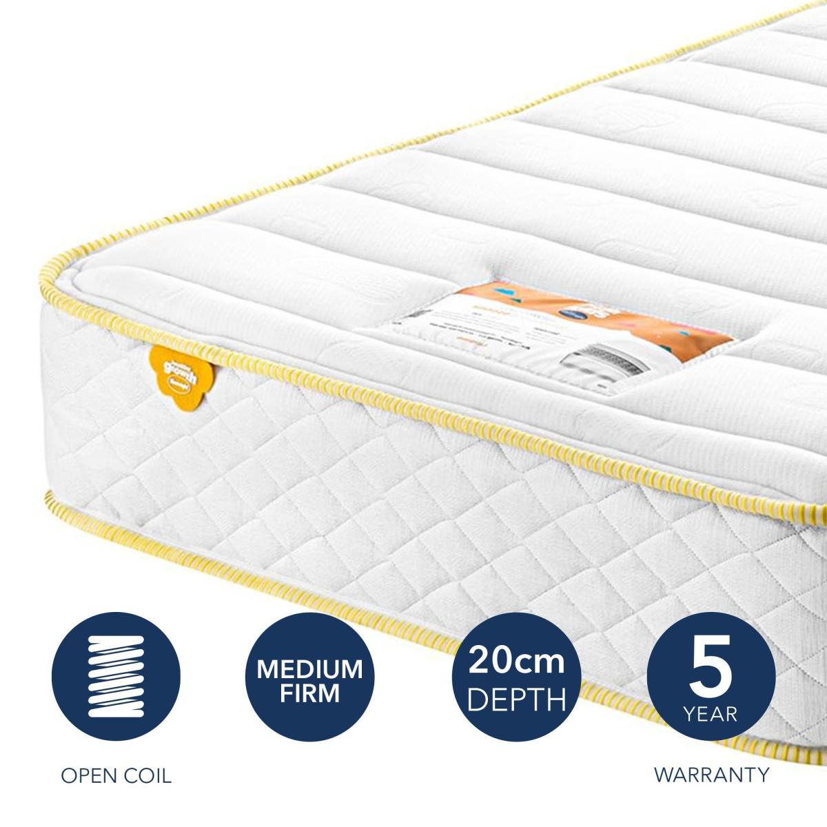 Return - Silentnight Healthy Growth Snooze Eco, Single – image 2
