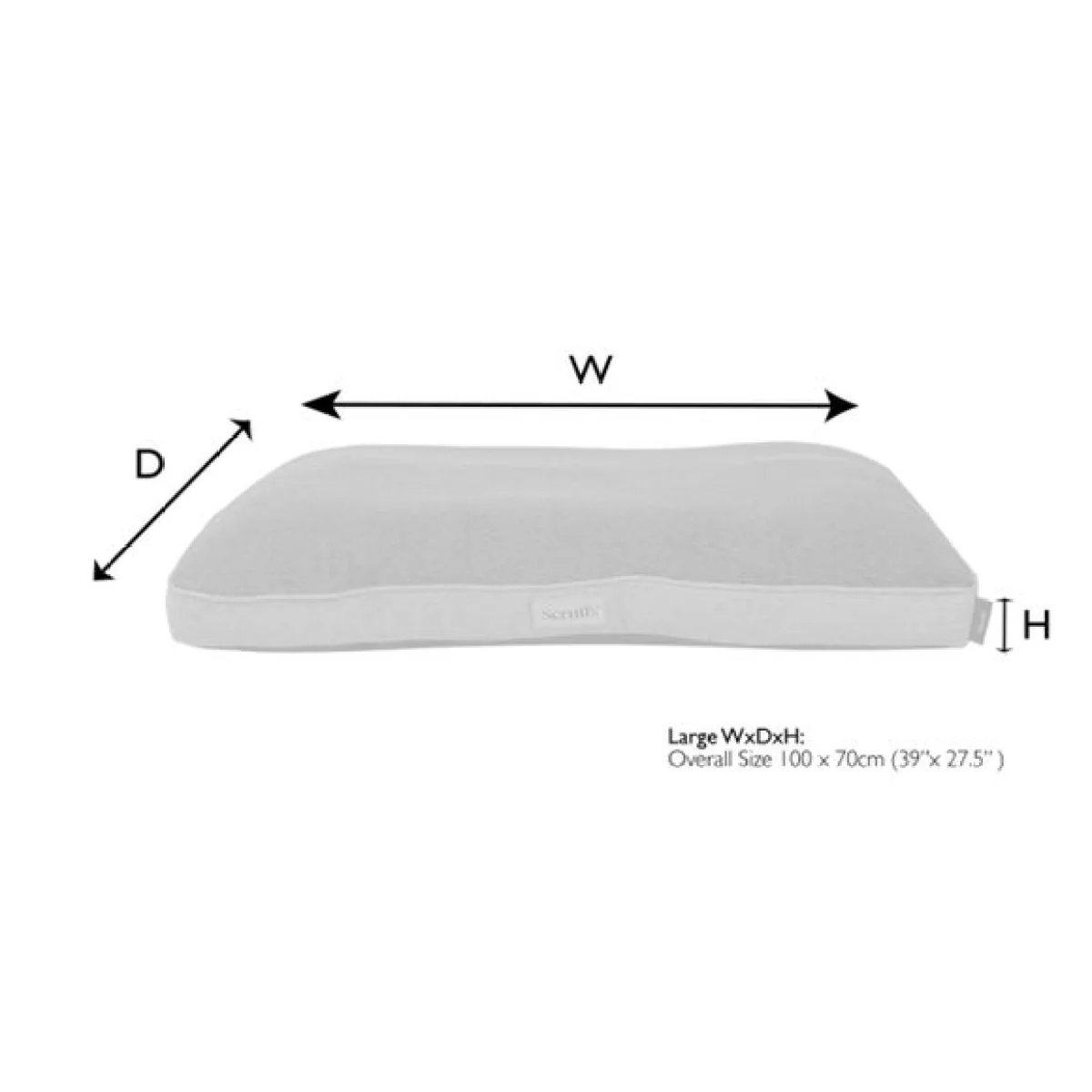 Scruffs Harvard Memory Foam Orthopaedic Mattress Pearl (Ivory) – image 5