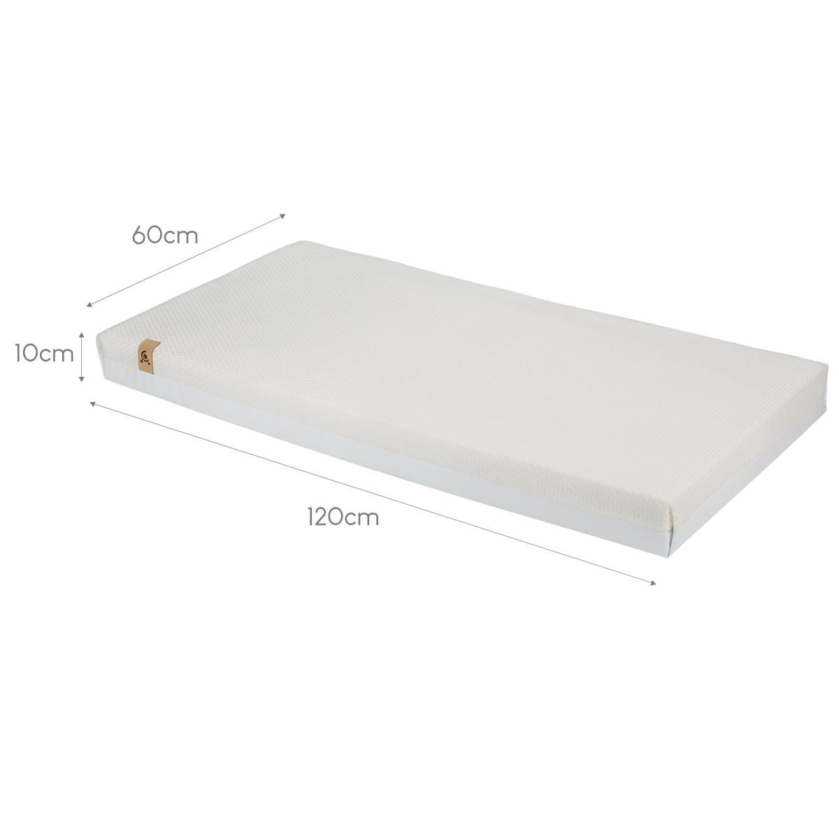 CuddleCo Signature Hypoallergenic Bamboo Pocket Sprung Mattress White – image 4