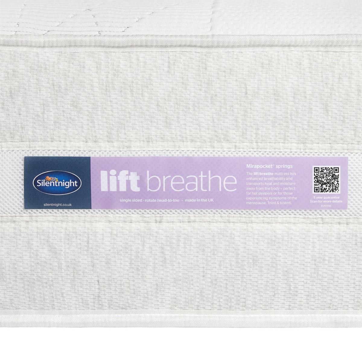 Silentnight Lift Breathe Mattress White – image 6