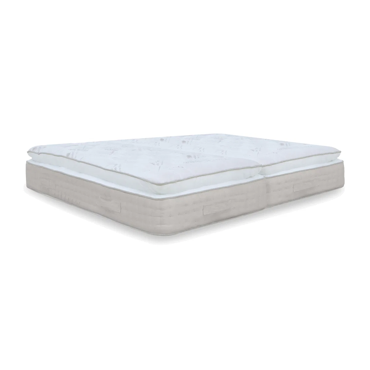 Harrison Spinks - Pure Grande Zip and Link Pillowtop Medium/Firm Mattress - King Size