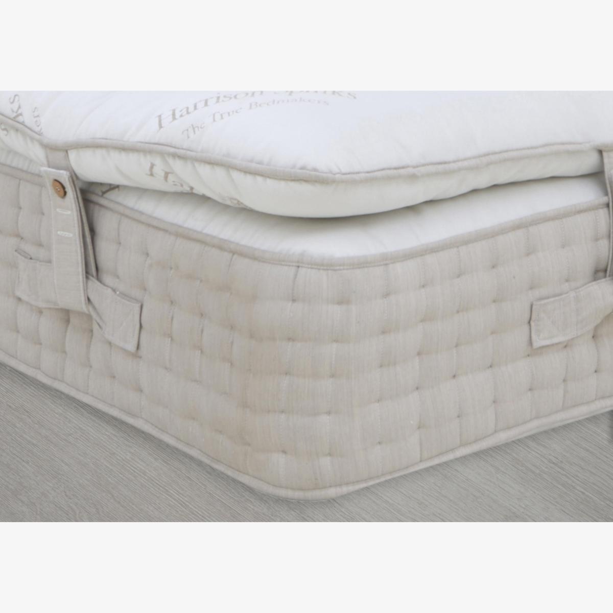 Harrison Spinks - Pure Elegance Firm Mattress with Removable Firm Mattress Topper - Small Double