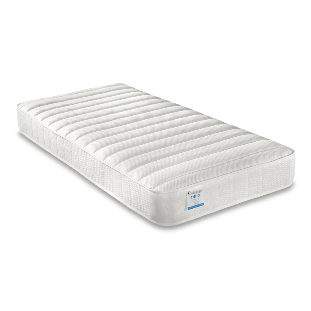 Small Double & Single Theo Deluxe Pocket Sprung Mattress - Medium Firmness – image 3