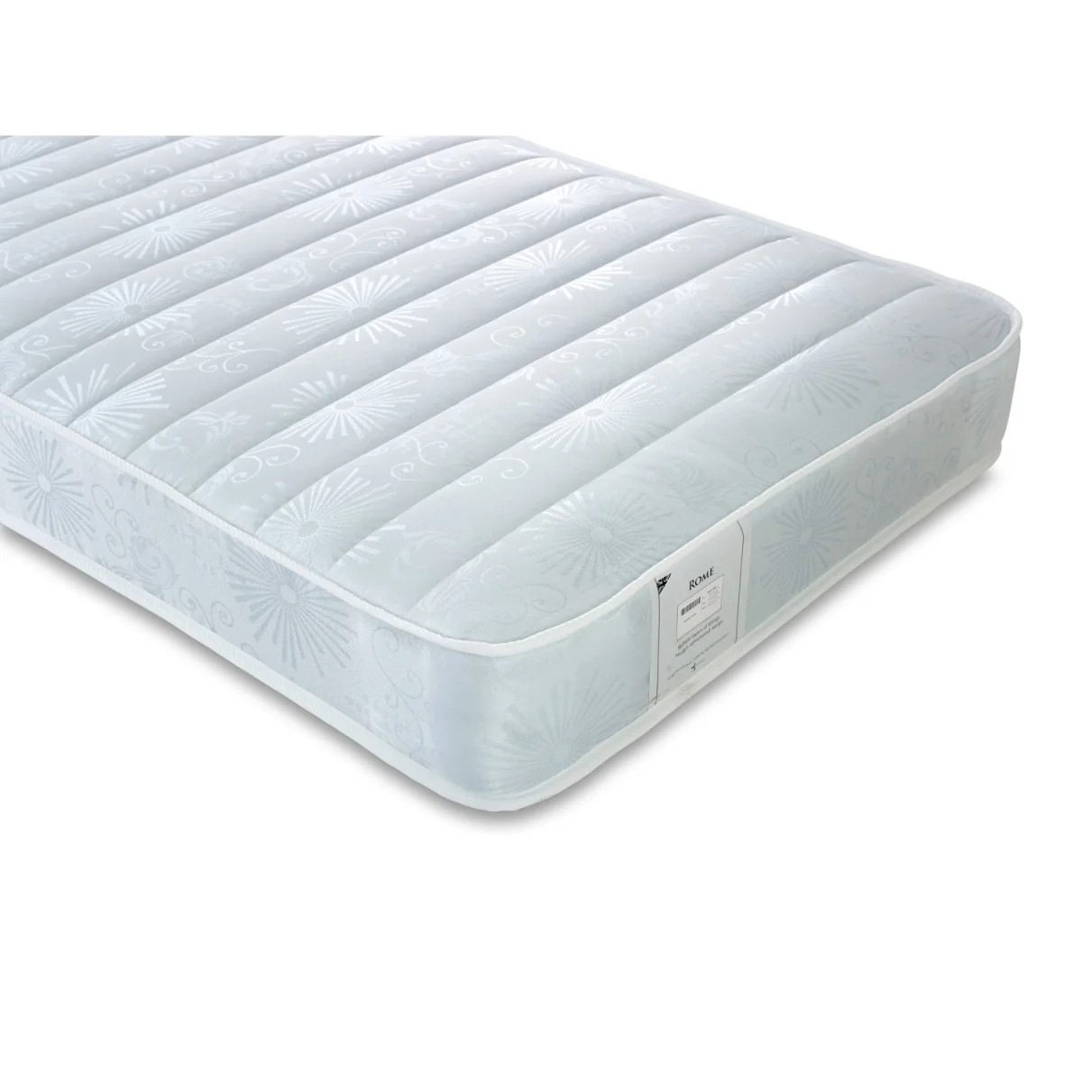 Venice Premier Quilted Coil Sprung Single Mattress - Medium Firmness – image 2