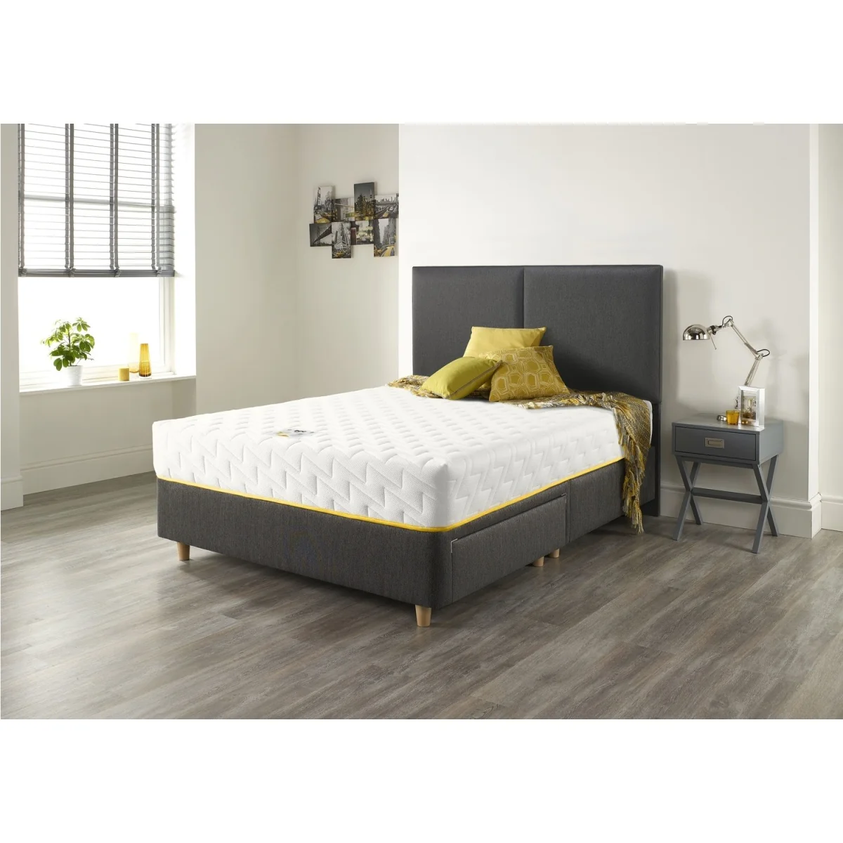 Relyon Bee Calm Small Double 1100 Pocket Memory Foam Rolled Mattress – image 3