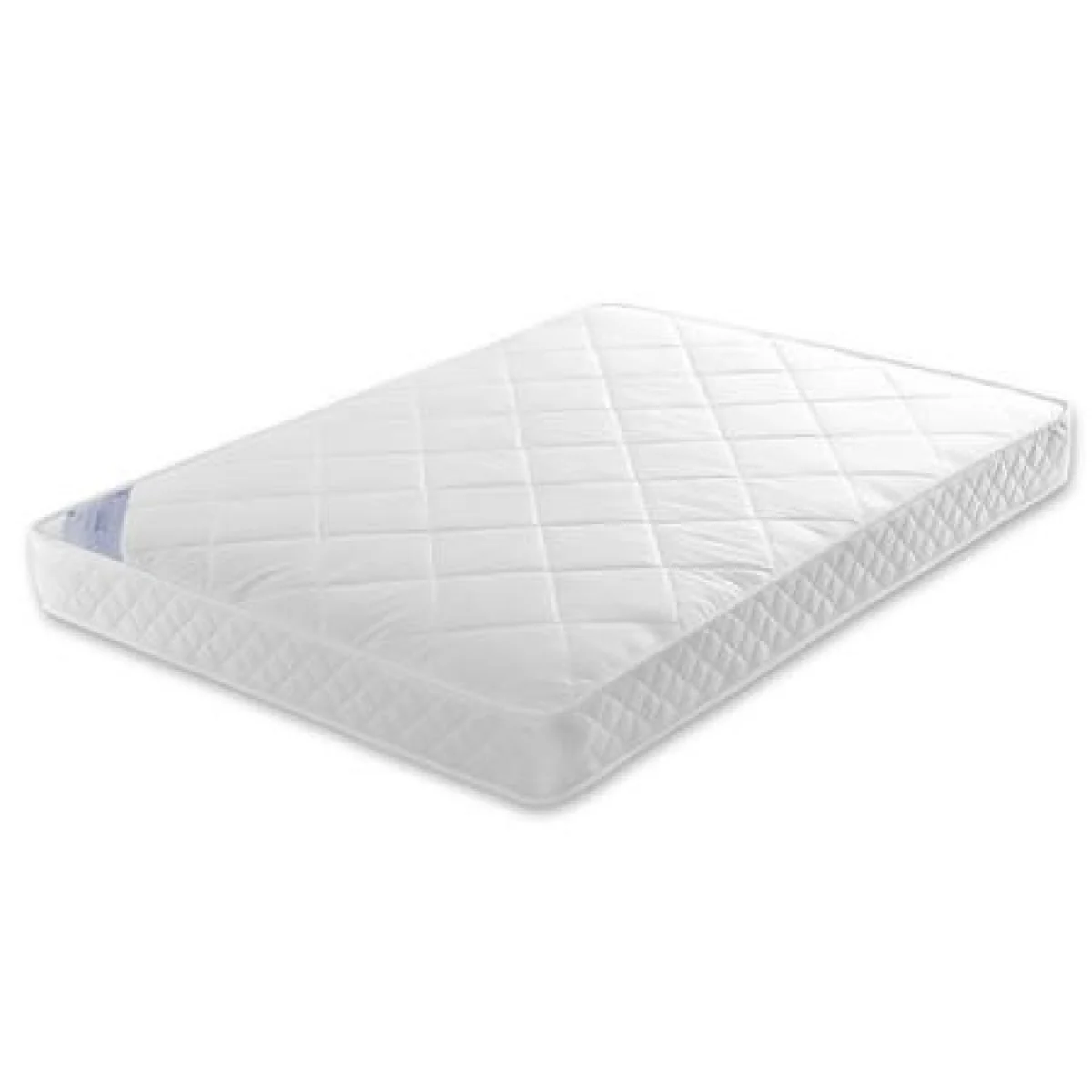 Luxury Quilted Small Double 4ft Coil Sprung Mattress - Medium/Firm – image 2