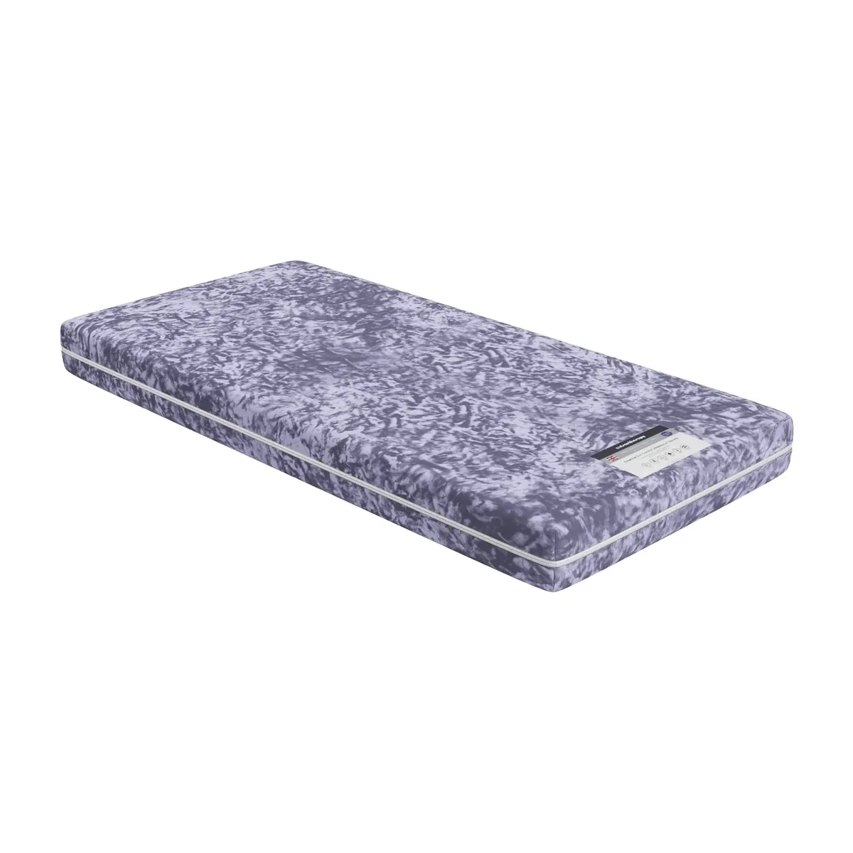 Single Waterproof Memory Foam Rolled Mattress with Removable Cover- Sleepful Essentials – image 1