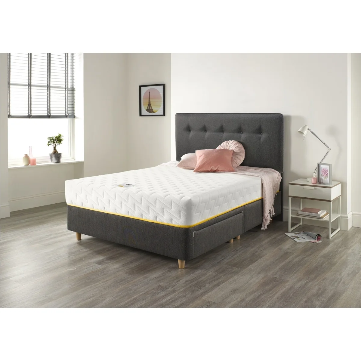 Relyon Bee Cosy Double 1450 Pocket Memory Foam Rolled Mattress – image 3
