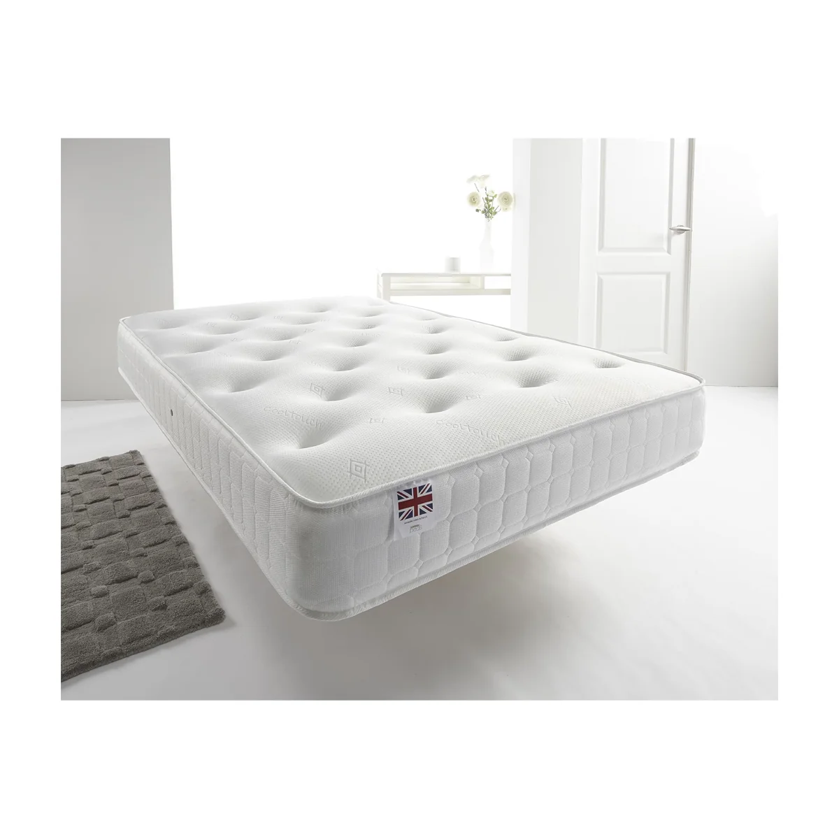 Classic Small Double 4'0 Coil Sprung Bonnell Mattress - Medium Firmness
