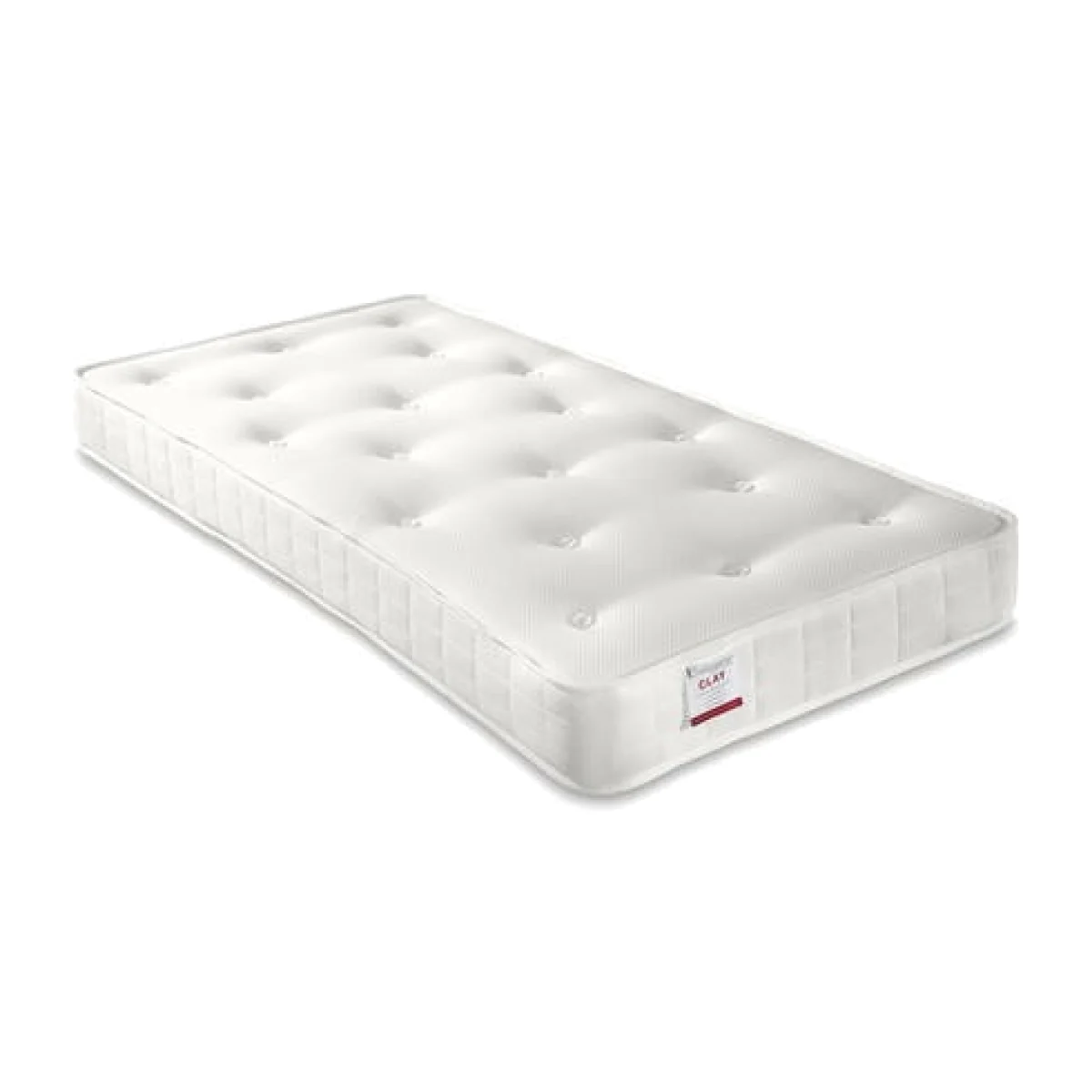 Clay Premium Orthopaedic Coil Sprung Small Single Mattress - Firm Firmness – image 1