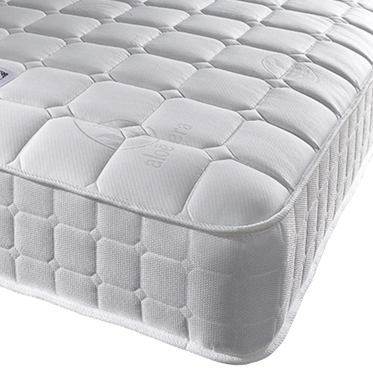 Cool Blue Small Single 2'6 Bonnell Mattress - Medium Firmness – image 1