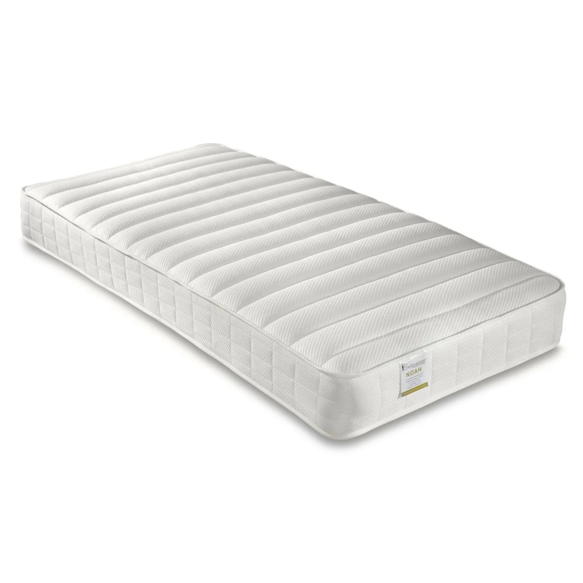 Pair of Noah Coil Sprung Memory Foam Single Mattress - Medium/Firm – image 3