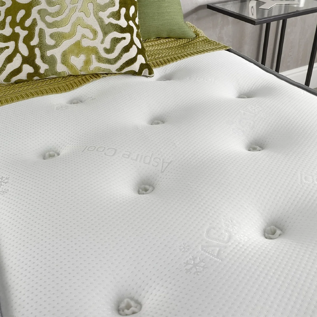 Aspire Firm Cooling Natural Fibre Spring Mattress - Double – image 2