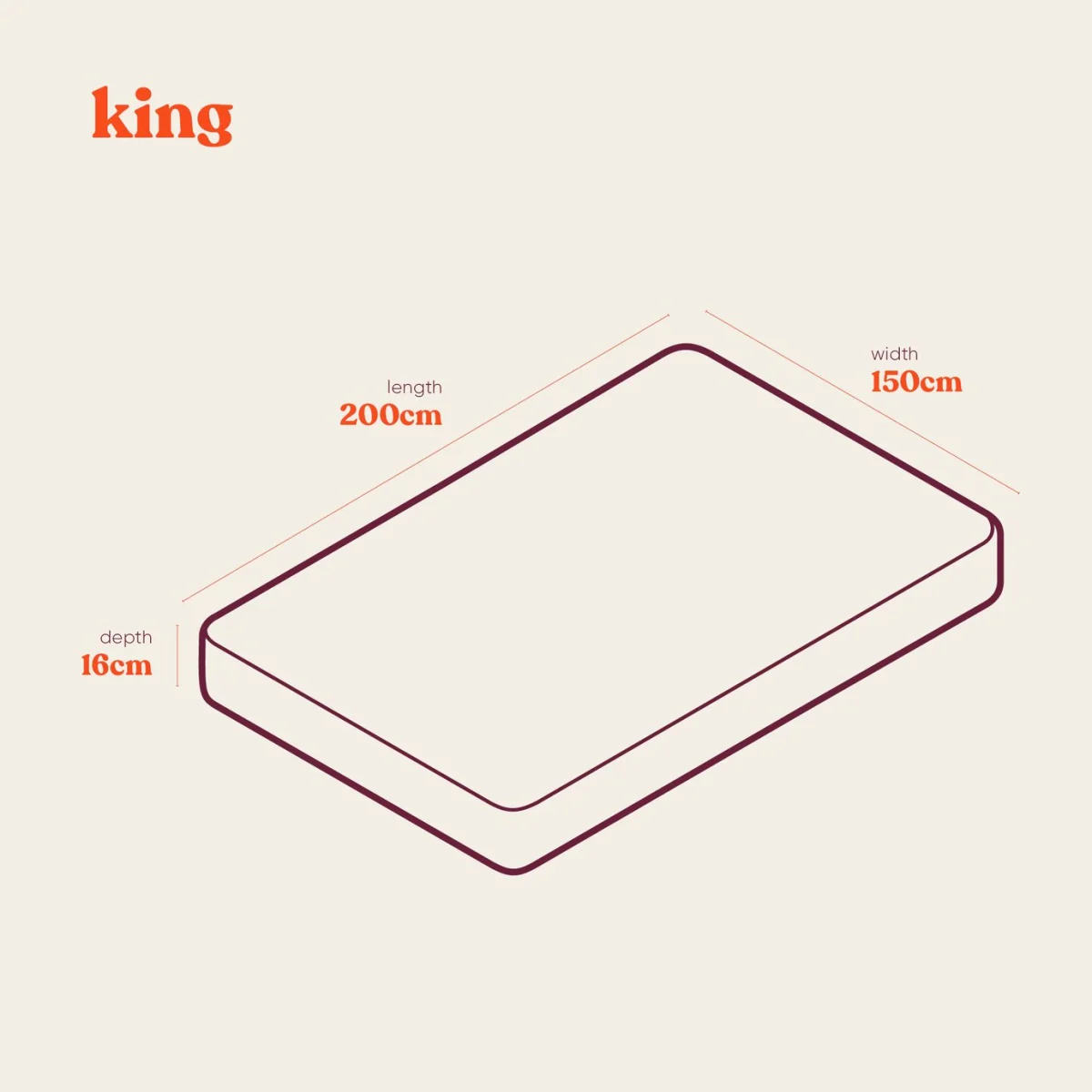 Nestledown Sprung Open Coil Firm Mattress - Kingsize – image 6