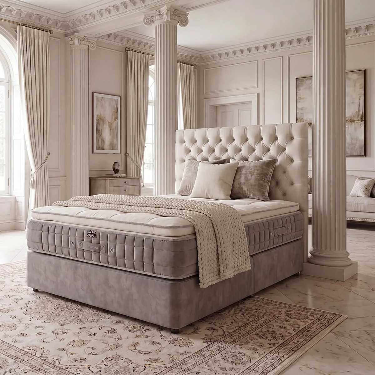 Millbrook Beds Aria Pillow Top Pkt Sprung 10000 Standard Mattress - Small Double – image 6