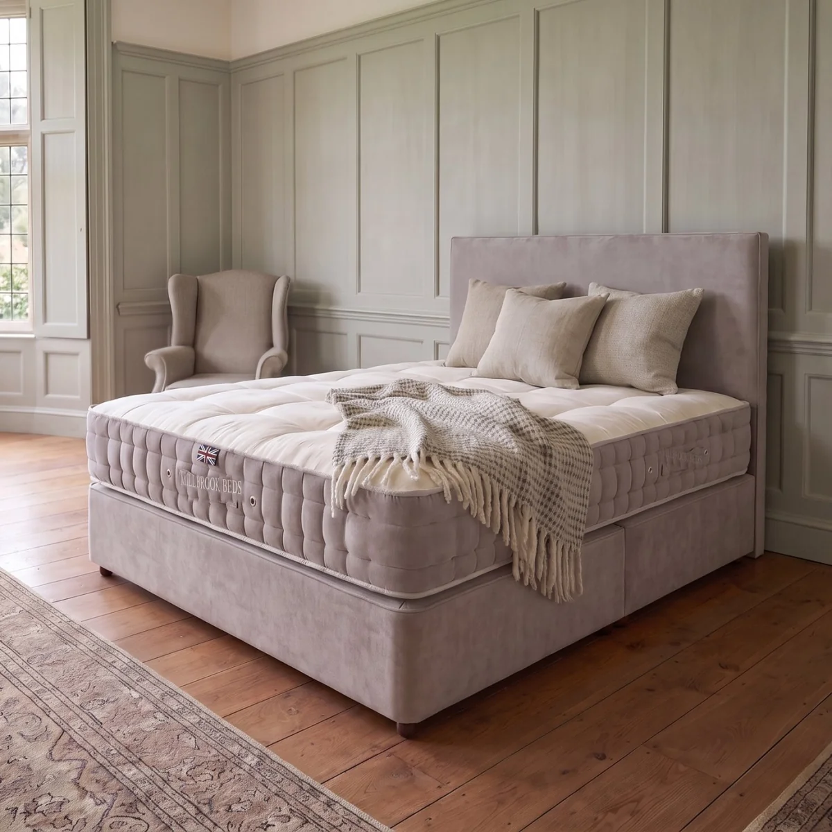 Millbrook Beds Sonata Pocket Sprung 3000 Firm Mattress - Double – image 6