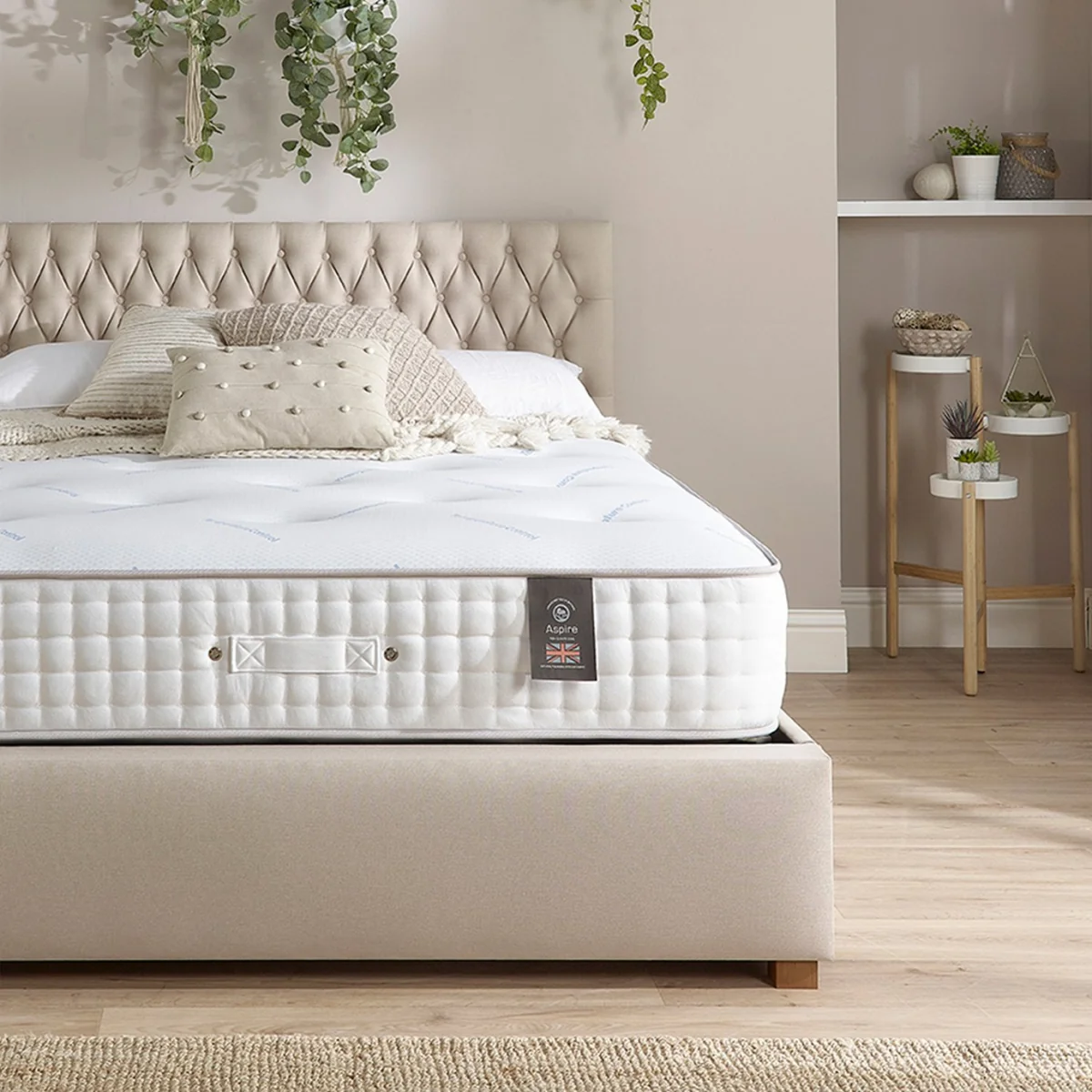 Aspire Dual Sided Temperature Control 1000 Pocket Sprung Mattress - Double – image 4