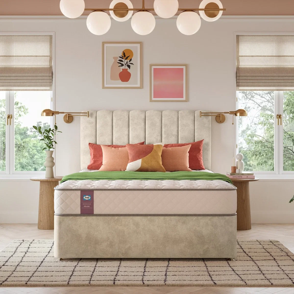 Sealy Advantage Deluxe Hybrid Firm Mattress - Double – image 1