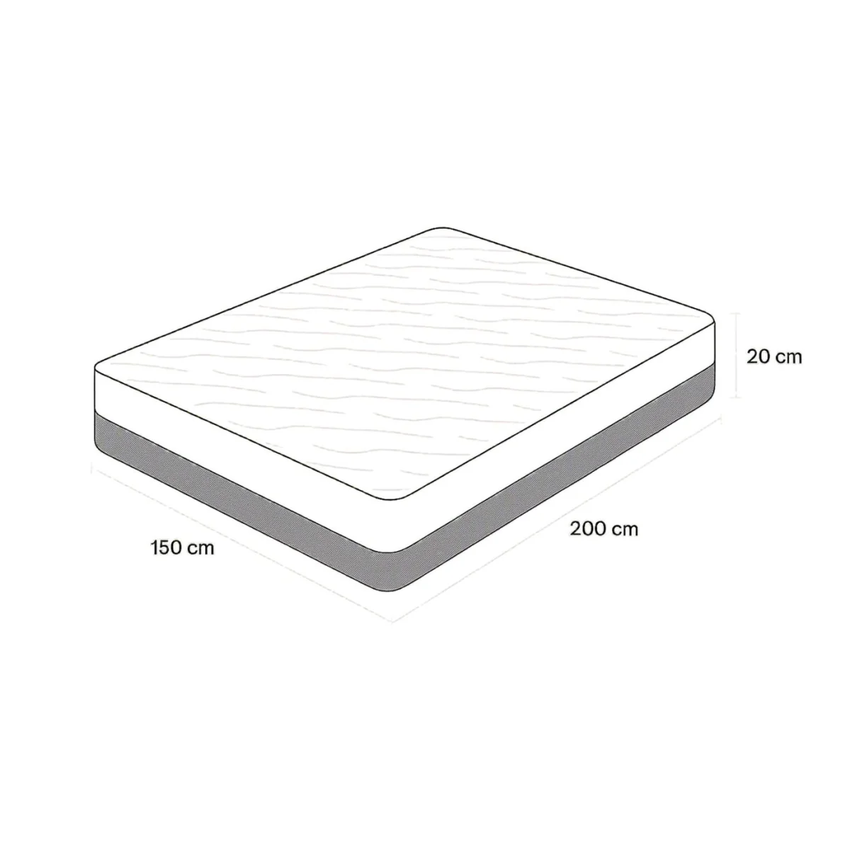 Dormeo Sereno Hybrid Mattress - King – image 12
